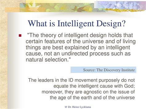 PPT - Intelligent Design PowerPoint Presentation, free download - ID:1903709