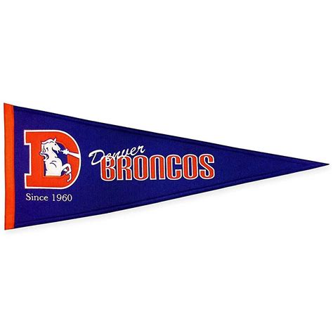 NFL Denver Broncos Throwback Banner Multi | Nfl denver broncos, Denver ...