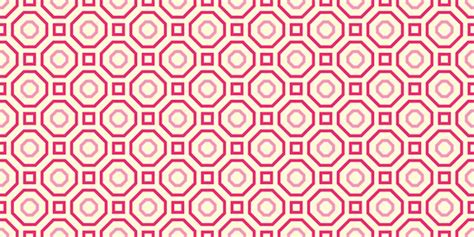 Premium Vector | Octagon seamless pattern red octagon shape pattern background octagon pattern