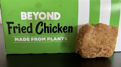 KFC: "Beyond Chicken" Nuggets Review