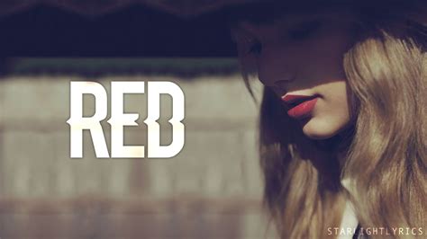 Taylor Swift - Red (Lyrics) HD - YouTube