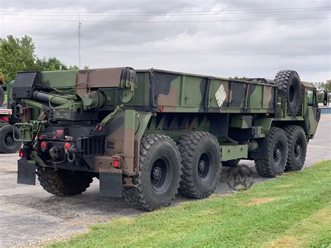 2005 Rebuild M977 Oshkosh HEMTT 8X8 Truck With Material Handling Crane - Midwest Military Equipment