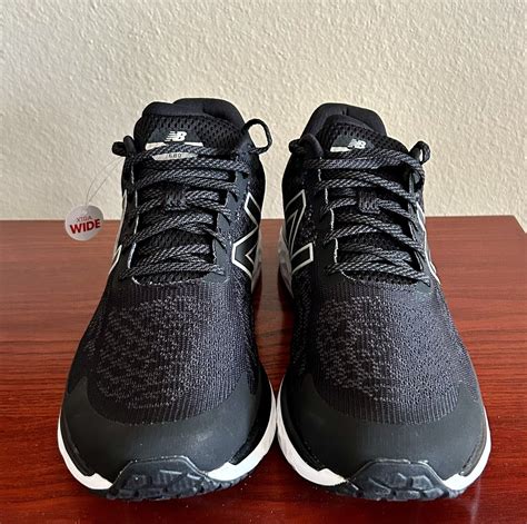 New Balance 680 Running Shoes M680LB7 Men's Size 11 4E XWide Black White | eBay