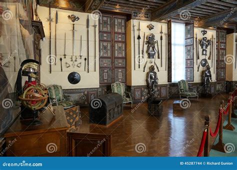 Armory Room At Cheverny Castle Stock Photo - Image: 45287744