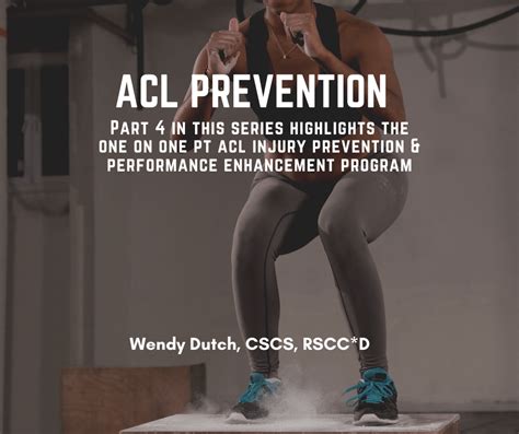 ACL Injury Prevention » One on One Physical Therapy