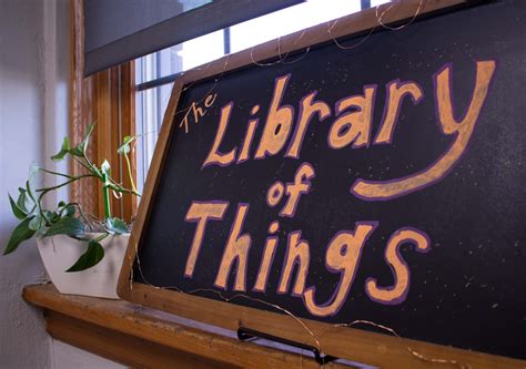 Library of Things - Argyle Public Library