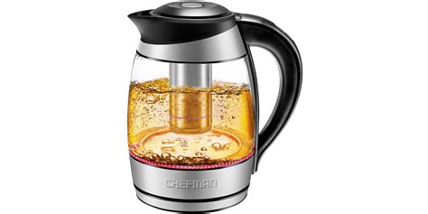 Chefman's 1.8L electric kettle has temperature control for $31 (Reg. $40)