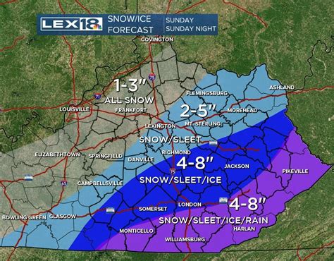 Bill releases first snowfall projections for the weekend