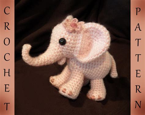 Ella the Elephant PDF Crochet Pattern