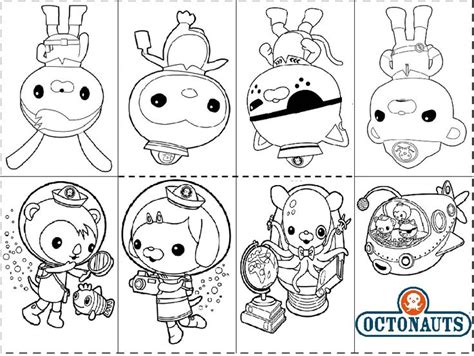 Octonauts Mini colouring book I'm using this in the treat bag with some ...