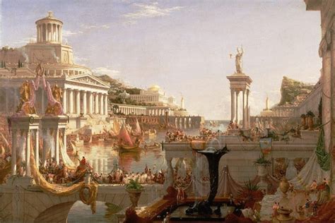 "The Course of Empire" by Thomas Cole - Study the Landscape Paintings