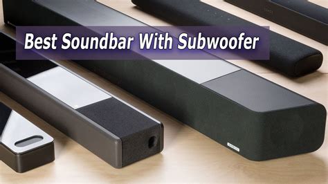 Best Soundbar With Subwoofer - YouTube