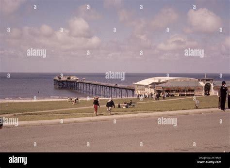 Hunstanton pier Norfolk UK early 1970 s Stock Photo - Alamy