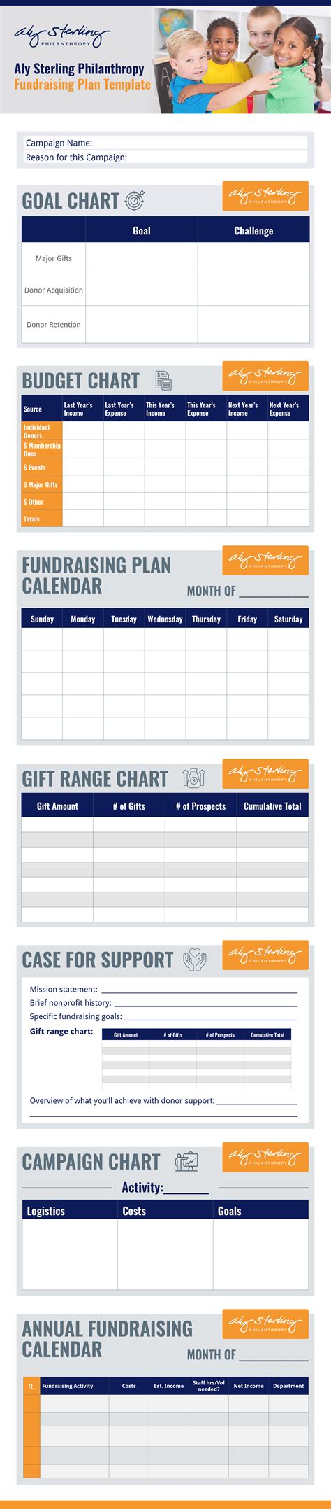 Calendar Fundraising Plan Template Printable - 2024 CALENDAR PRINTABLE