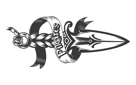 Knife, sword symbols. Tattoo design 25798115 Vector Art at Vecteezy