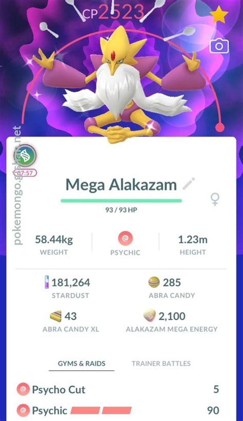 Mega Alakazam - Pokemon Go