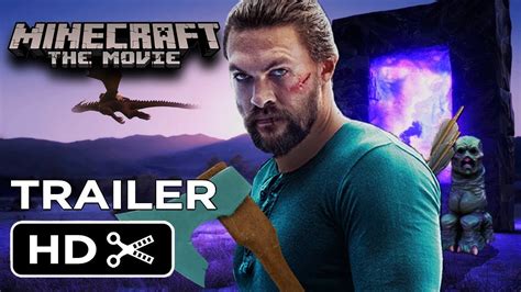 Minecraft | Minecraft : the movie (2023) live action Jason momoa teaser ...