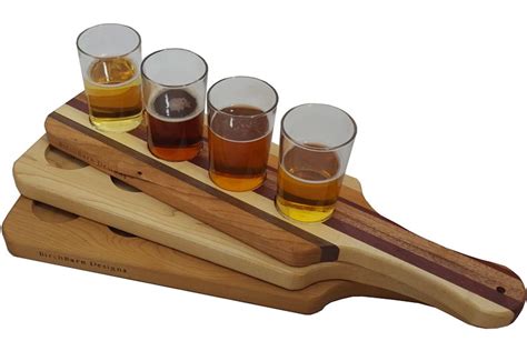 Beer Flight Serving Paddle | BirchBarn Designs