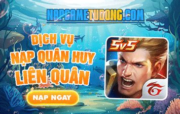 Nạp Quân Huy Liên Quân Giá Rẻ - NAPGAMETUDONG.COM