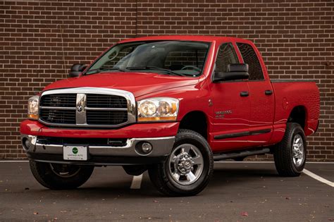 15k-Mile 2006 Dodge Ram 3500 SLT Quad Cab Big Horn Cummins 4x4 for sale ...