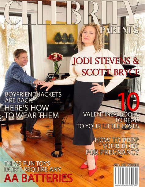 Celebrity Parents Magazine: Jodi Stevens & Scott Bryce Issue - Celebrity Parents Magazine