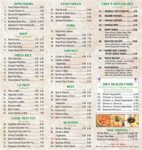 Ichiban Buffet Menu, Menu for Ichiban Buffet, Pawtuckett, Charlotte ...