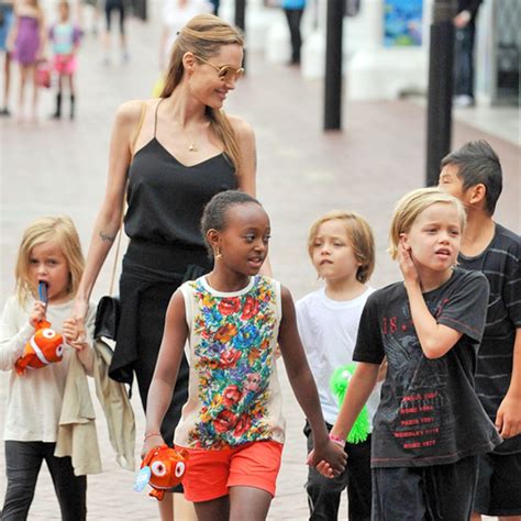 Angelina Jolie Kids / Angelina Jolie's best moments with her kids ...