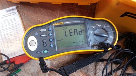 FLUKE 1653B MULTIFUNCTION INSTALLATION TESTER Wednesbury, Wolverhampton