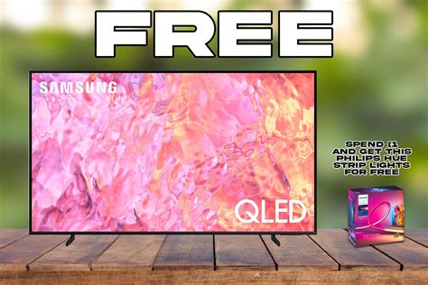 Win this FREE To Enter Samsung 55Inch QLED 4K TV (+Philips Hue Strip ...