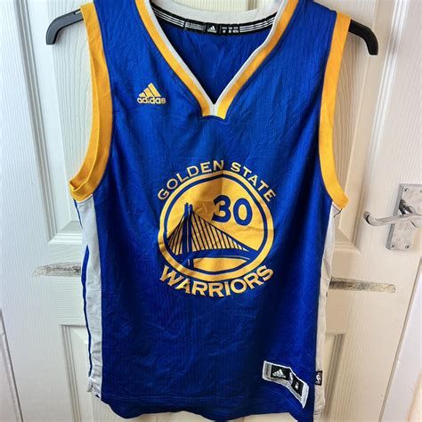 Golden State Warriors Curry Jersey Medium -... - Depop