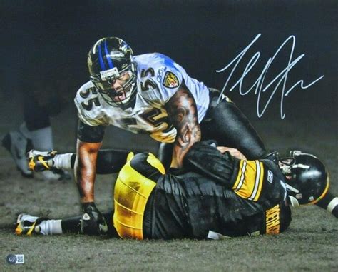 Terrell Suggs Autographed 16x20 Photo Baltimore Ravens Beckett in...