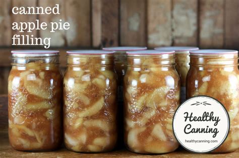 Canned Apple Pie Filling - Healthy Canning