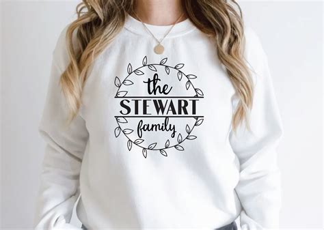 The Stewart Family Monogram Svg Graphic by BDB_Graphics · Creative Fabrica