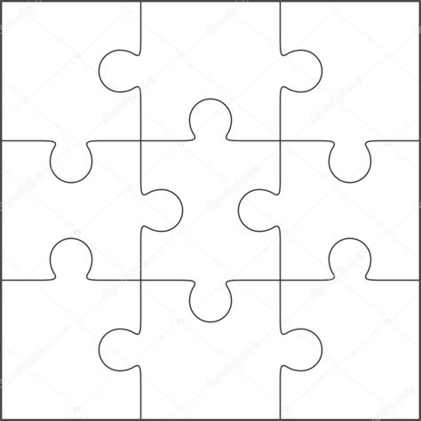 Jigsaw Puzzle Drawing at GetDrawings | Free download