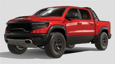 3D model Dodge Ram 1500 TRX 2022 VR / AR / low-poly | CGTrader