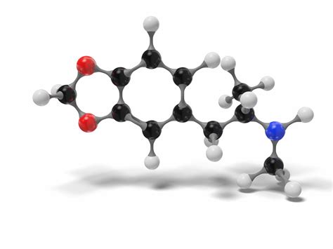 Mdma molecule c11h15no2 modeled 3D model - TurboSquid 1545425