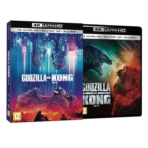 4K UHD - Godzilla vs. Kong (4K + 3D + Blu-ray) [Korea] | Hi-Def Ninja ...