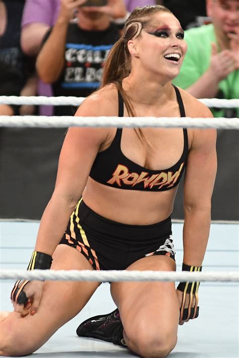 RONDA ROUSEY at WWE Summerslam 2018 in Brooklyn 08/19/2018 – HawtCelebs