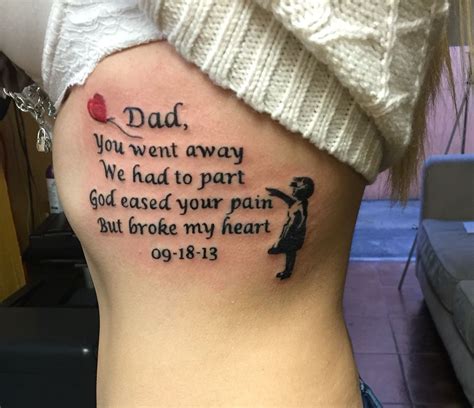 Rip Dad Tattoos For Daughters - Best Tattoo Ideas