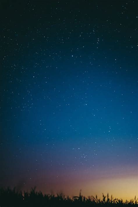 Blue Sky With Stars during Night Time · Free Stock Photo