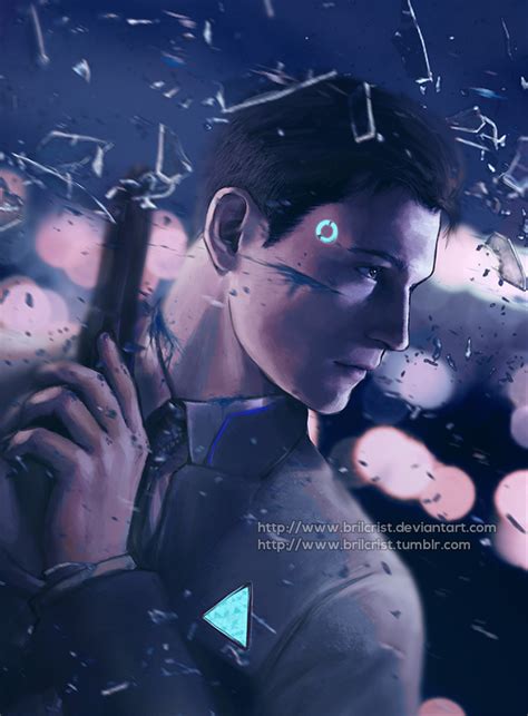 Connor Detroit Become Human by Brilcrist on DeviantArt