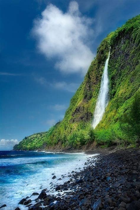 Kaluahine Falls Big Island Hawaii - Photorator