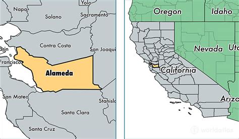 Map Of Alameda County Ca - Cities And Towns Map