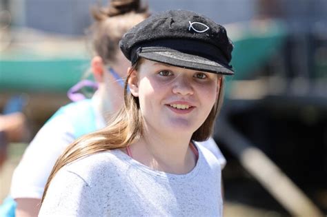 Premium Photo | Portrait of smiling girl wearing hat