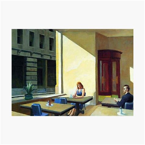 "Edward Hopper Sunlight in a Cafeteria , artwork by Edward Hopper ...