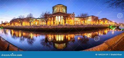 The Four Courts Building in Dublin Stock Image - Image of architecture, light: 169224139