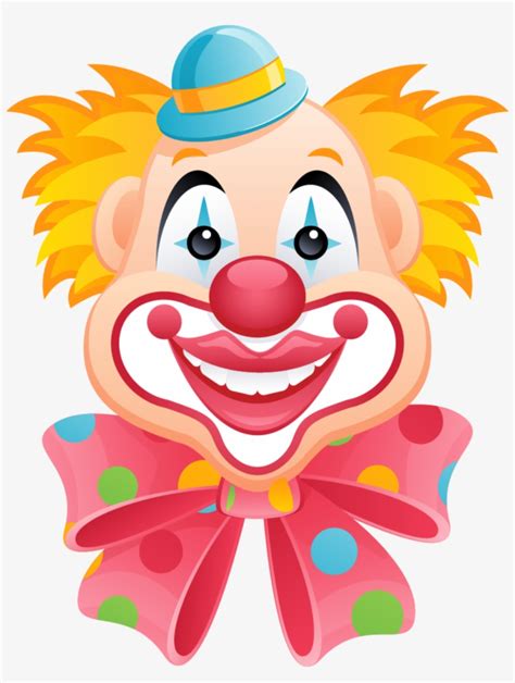 Clown Clipart Smile - Happy Clown Faces Clip Art - Free Transparent PNG ...