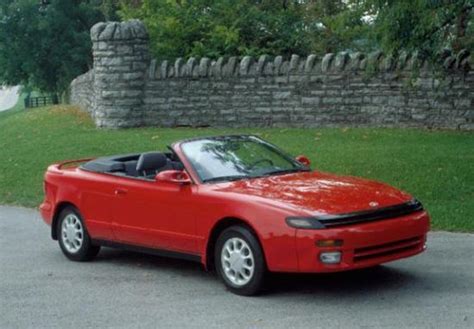 Toyota Celica Convertible specs, quarter mile, performance data - FastestLaps.com