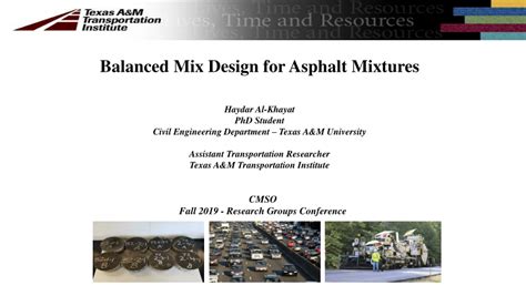 (PDF) Balanced Mix Design for Asphalt Mixtures