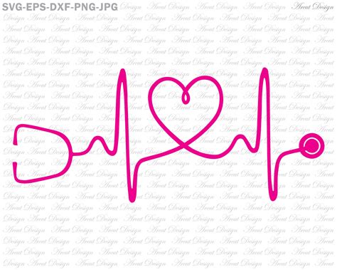 Nurse SVG Heartbeat SVG Nursing Svg Doctor SVG Healthcare | Etsy